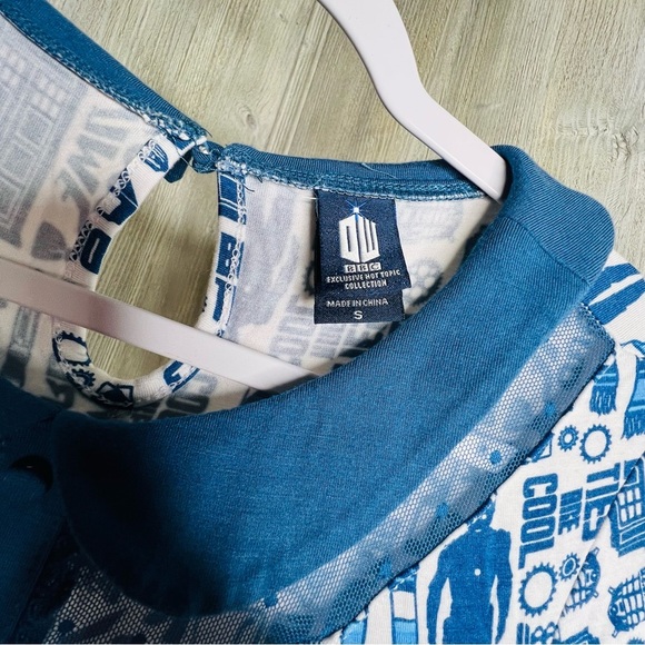 Dr Who Tardis Print Dress - Picture 4 of 8